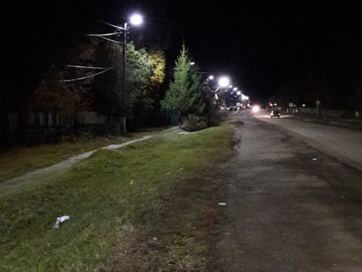 Освещение улиц села Моргауши.